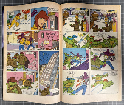 🔑 TEENAGE MUTANT NINJA TURTLES ADVENTURES #1 [ARCHIE COMICS] *1ST KRANG* 1988 VG/FN
