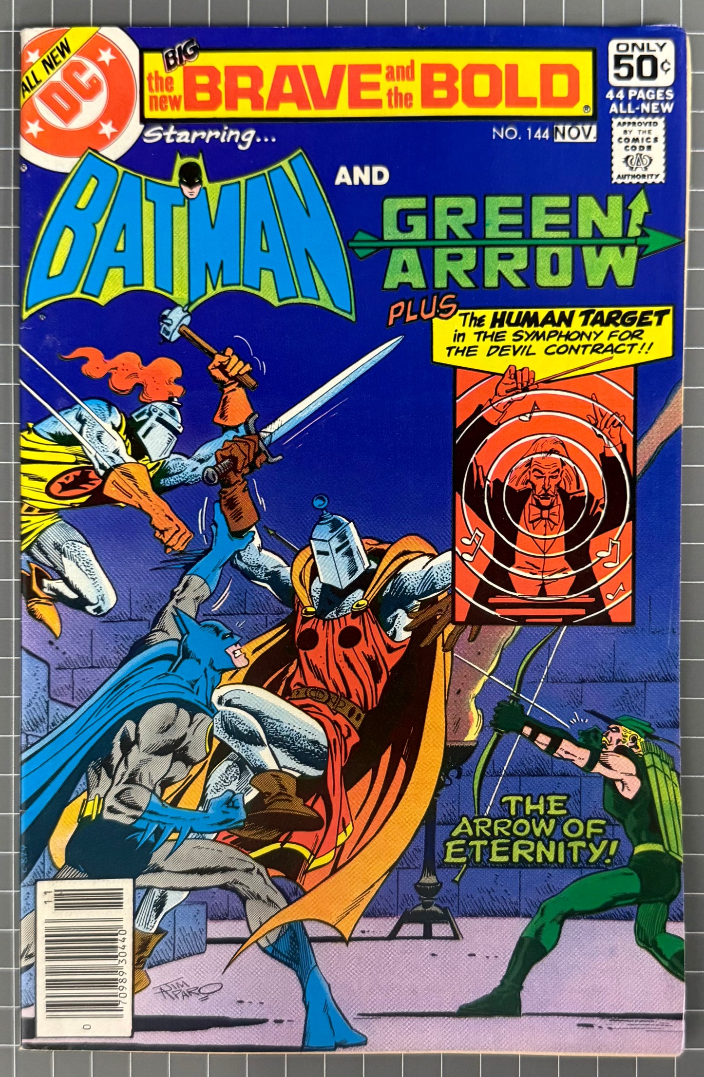 THE BRAVE AND THE BOLD #144 [DC COMICS] *JIM APARO COVER* 1978 VF