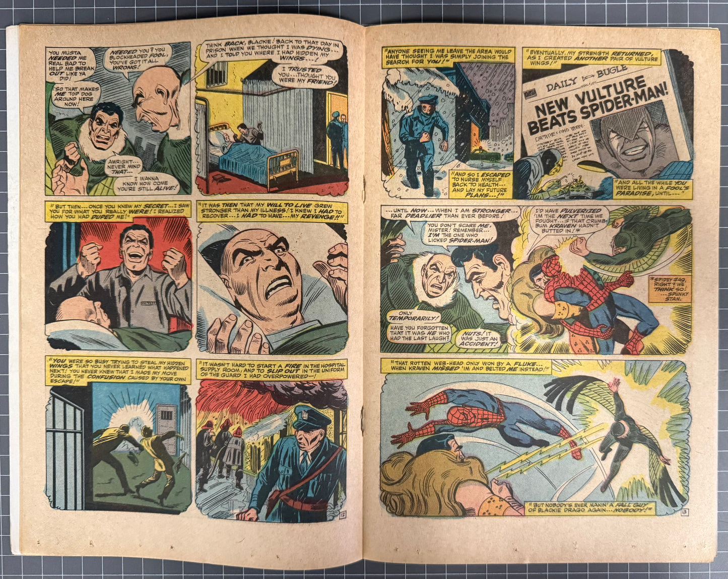 THE AMAZING SPIDER-MAN #63 [MARVEL] COMIC 1968 *JOHN ROMITA SR.* VG/FN