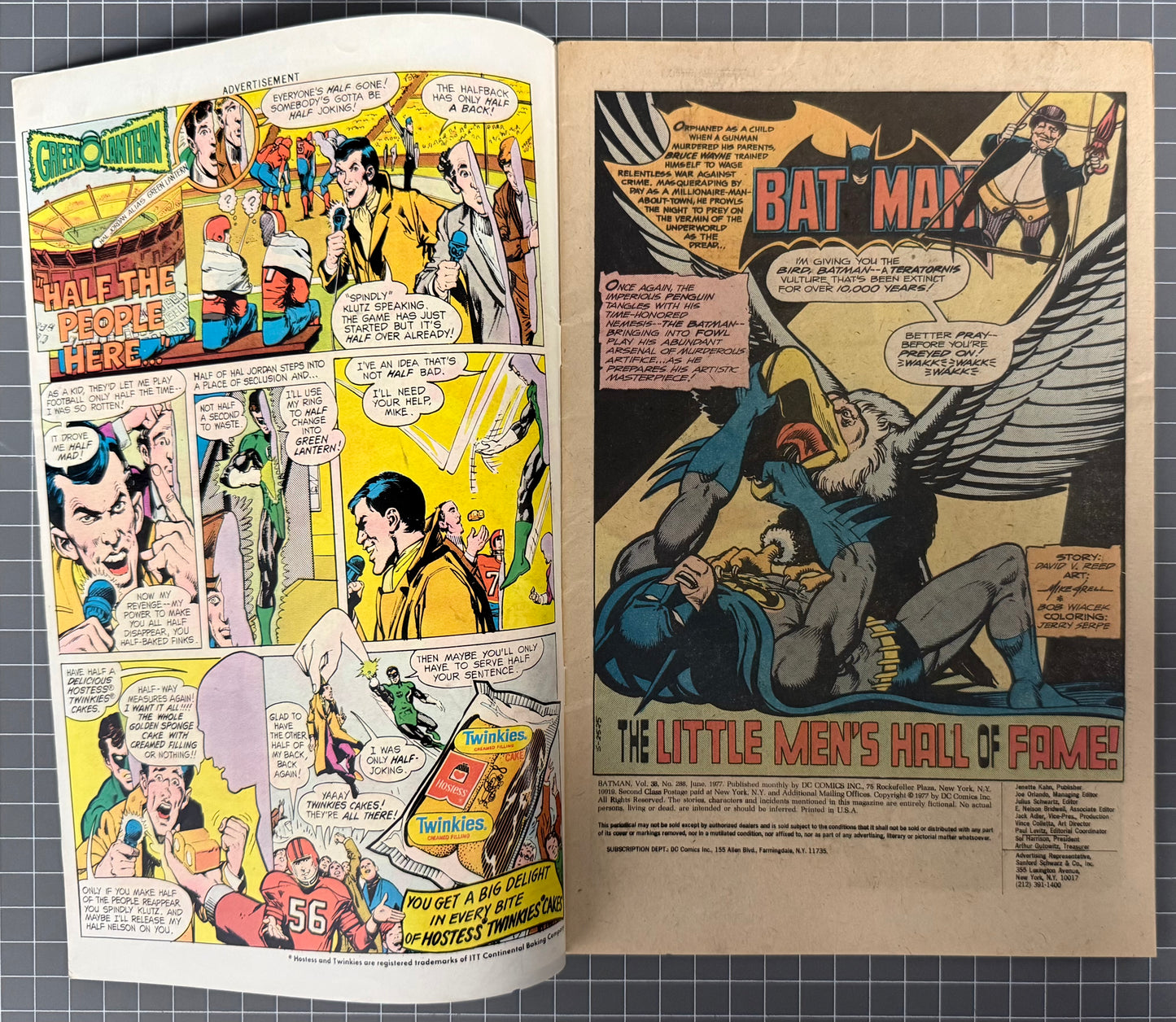 BATMAN #288 [DC COMICS] *MIKE GRELL COVER* 1977 FN+