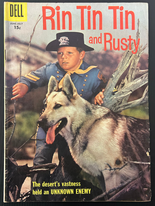 RIN TIN TIN #19 [DELL COMICS] DIRECT 1957 GD+