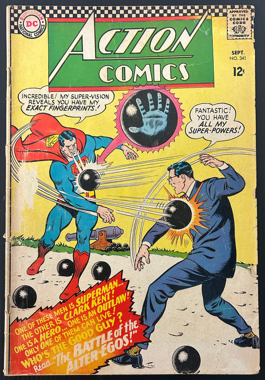 ACTION COMICS #341 [DC COMICS] DIRECT 1966 VG-