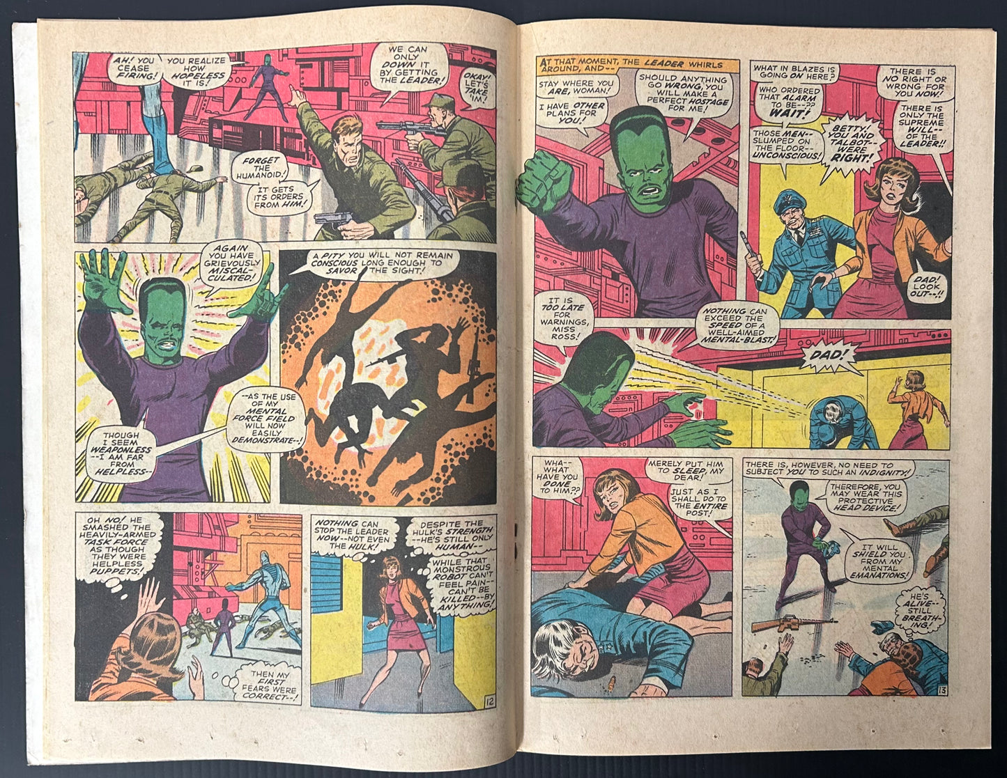 THE INCREDIBLE HULK #116 [MARVEL COMICS] DIRECT 1969 VG/FN