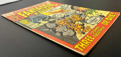 🔑 FANTASTIC FOUR #119 [MARVEL COMICS] DIRECT *BLACK PANTHER NAME CHANGE* 1972