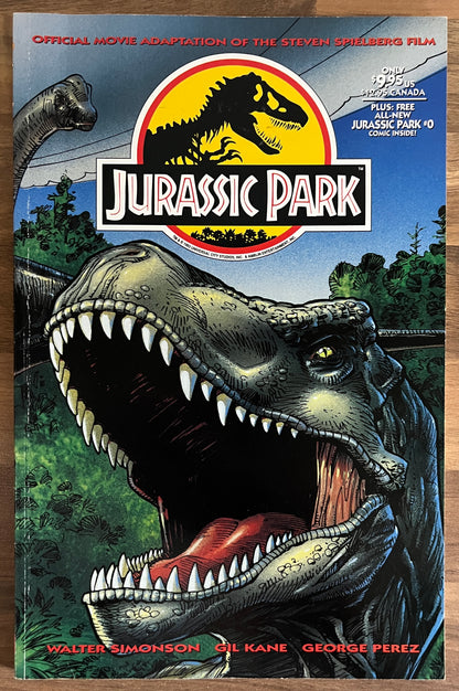 JURASSIC PARK Movie Adaptation  #0 TOPPS TPB Walt Simonson Gil Kane George Perez