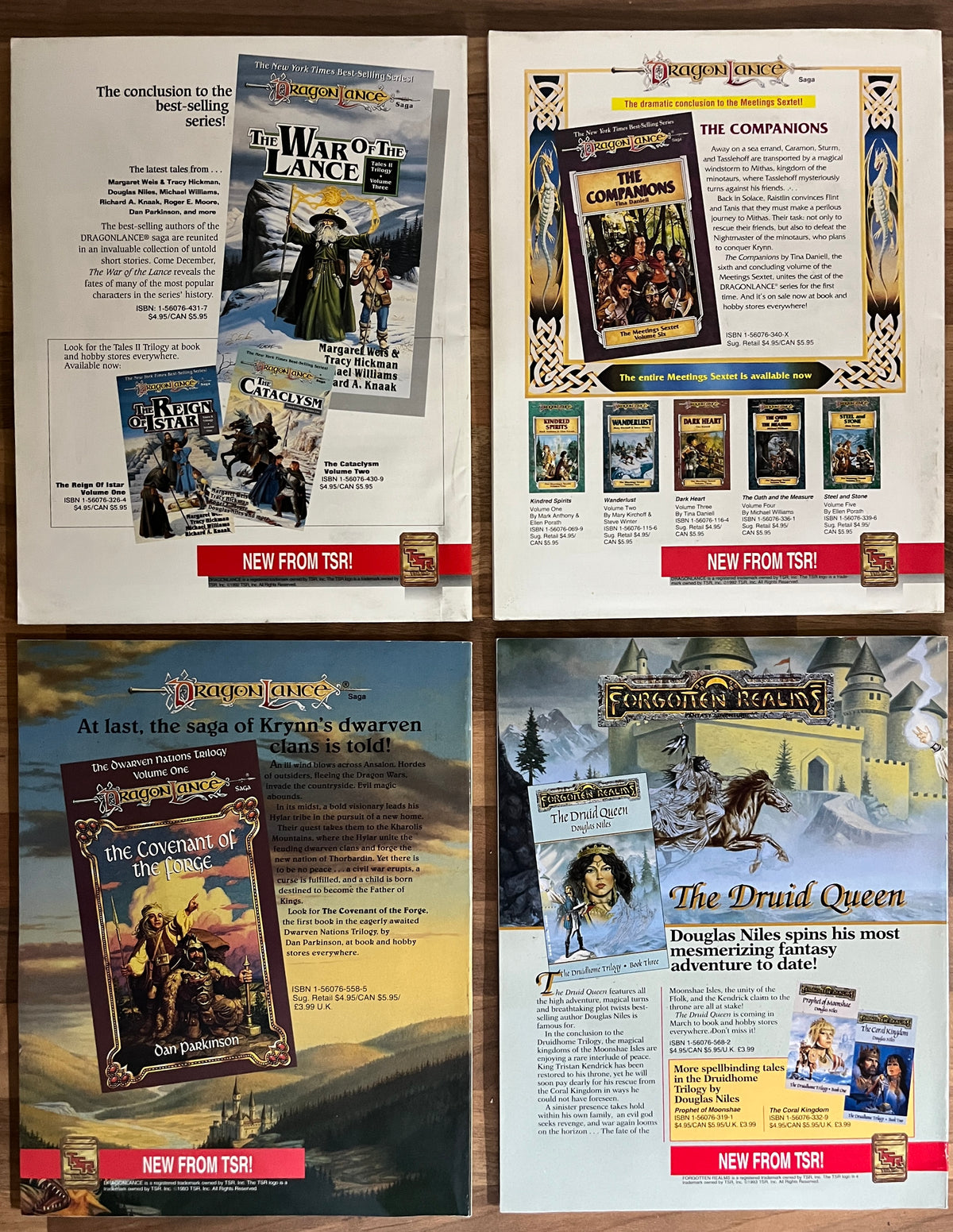 AMAZING STORIES MAGAZINE VOL LXVII 1992-1993 ISSUES 8 10 11 12 LOT UNREAD VG+
