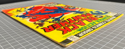 🔑 JUNGLE ACTION #8 [MARVEL COMICS] *ORIGIN BLACK PANTHER* 1974 GD