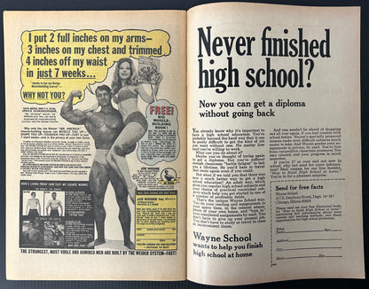 SUB-MARINER #48 [MARVEL COMICS] DIRECT 1972 VF-