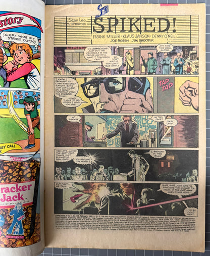 🔑 DAREDEVIL #179 [MARVEL COMICS] NEWSSTAND *FRANK MILLER COVER ART* 1982 VG-