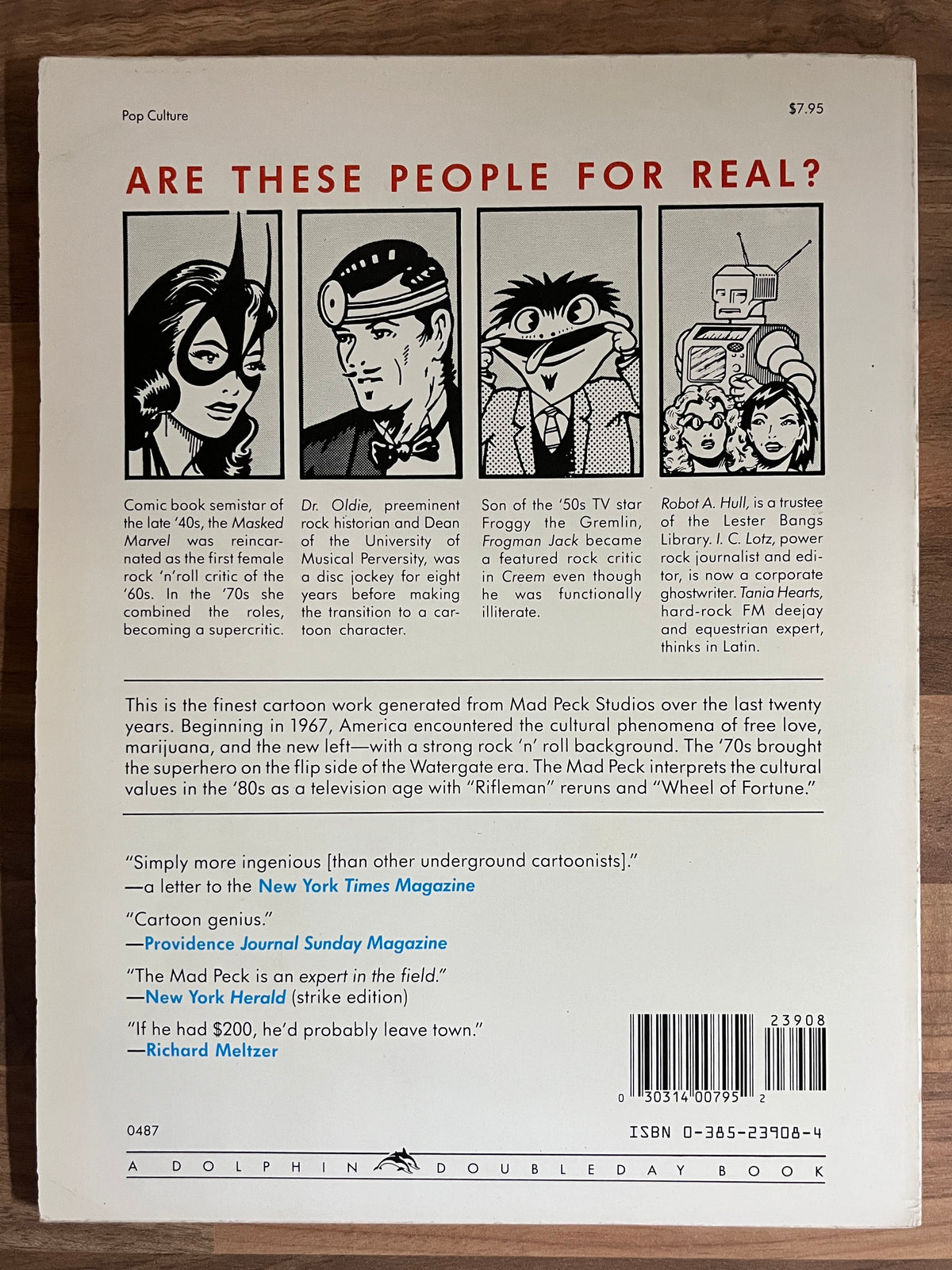 MAD PECK STUDIOS A TWENTY-YEAR RETROSPECTIVE [DOLPHIN] TPB 1987 VG