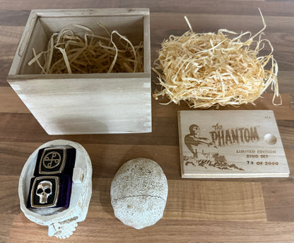 THE PHANTOM SKULL & GOOD MARK LIMITED EDITION RING SET - IKON COLLECTABLES