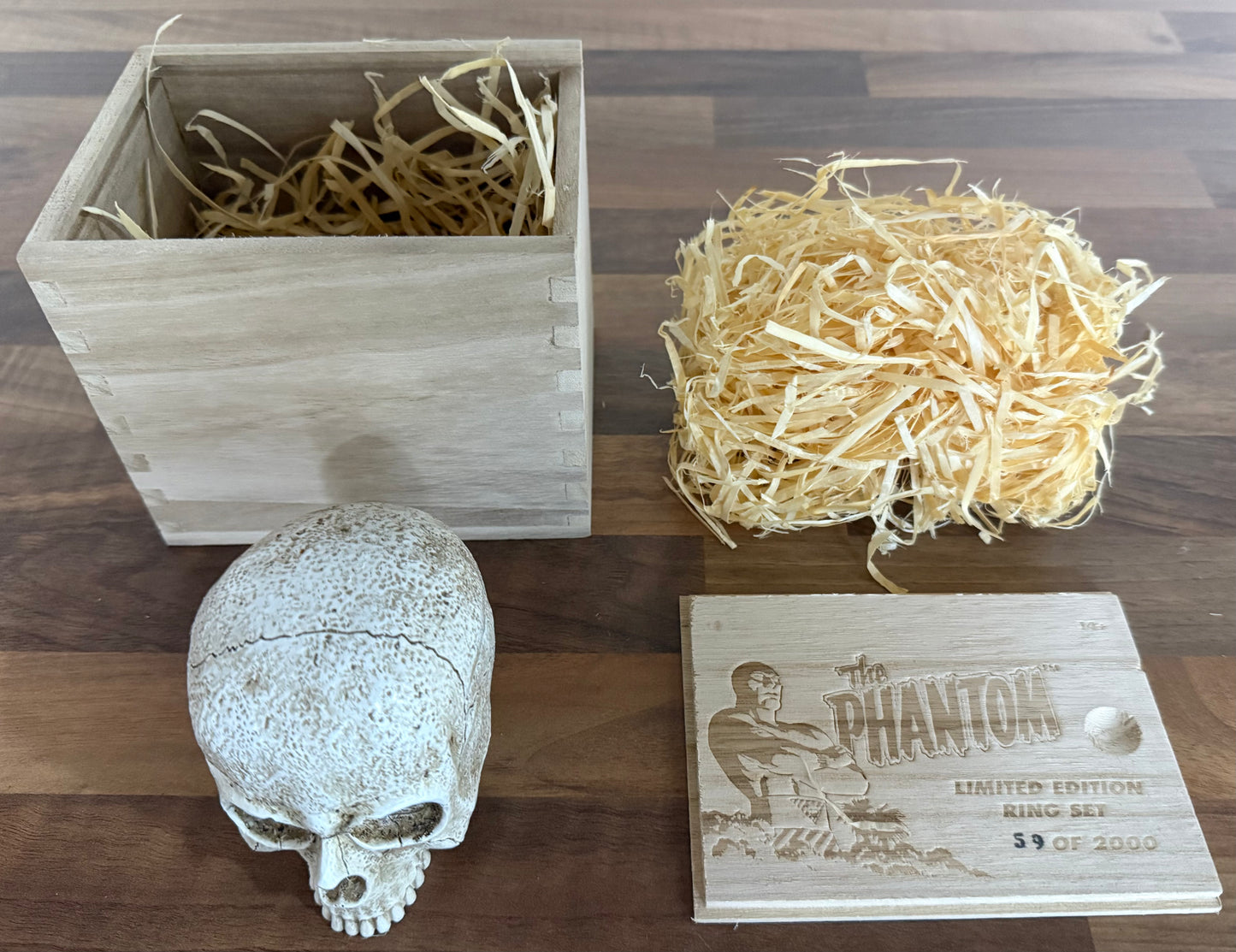 THE PHANTOM SKULL & GOOD MARK LIMITED EDITION RING SET - IKON COLLECTABLES