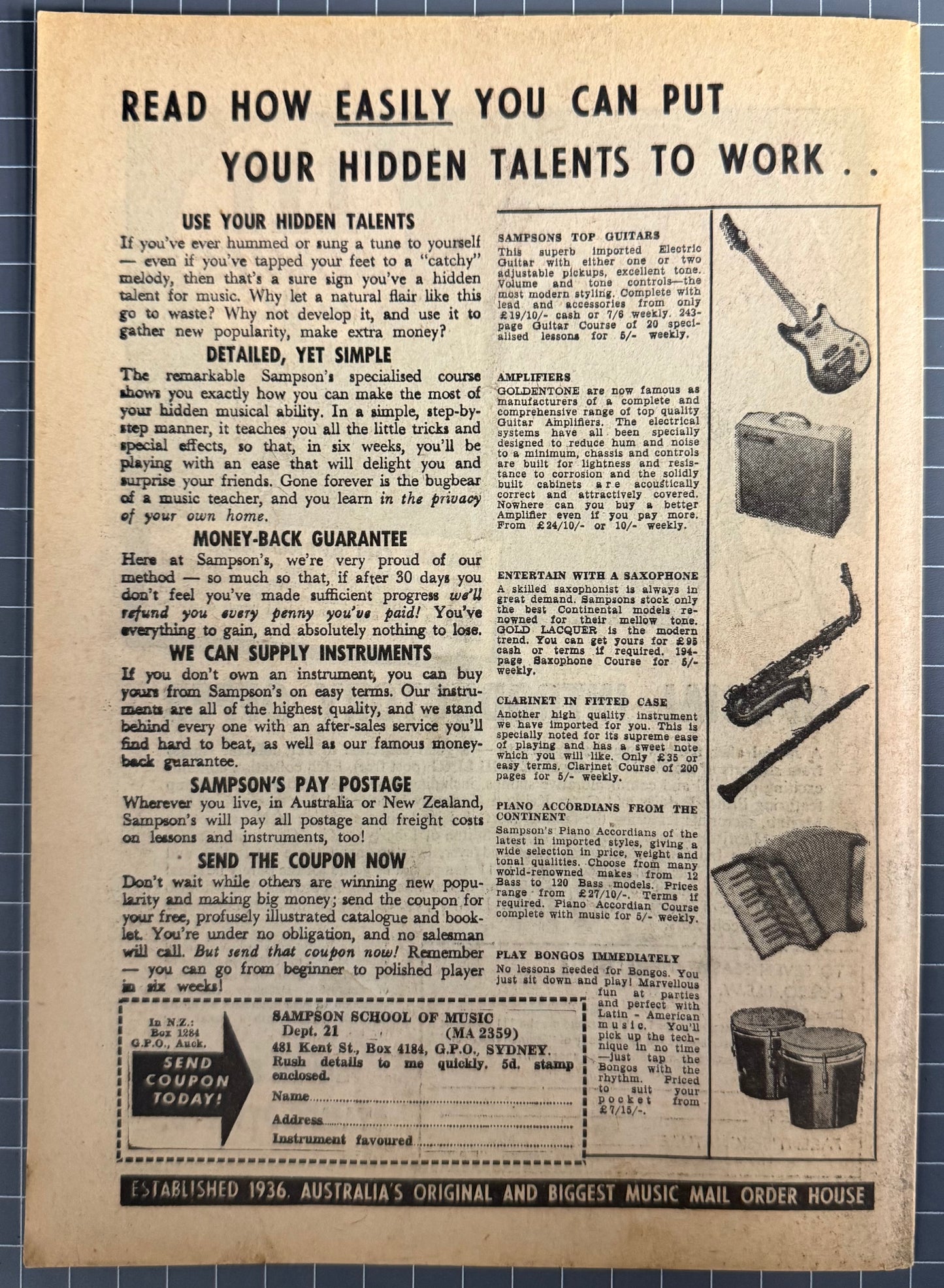 THE SHADOW #102 [TRICHO] AUSTRALIAN PRE-DECIMAL COMIC 1963