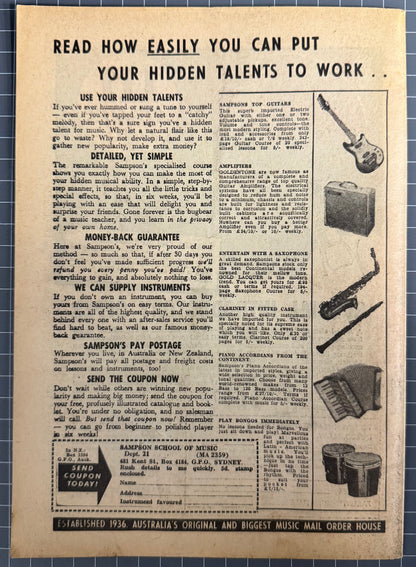 THE SHADOW #102 [TRICHO] AUSTRALIAN PRE-DECIMAL COMIC 1963
