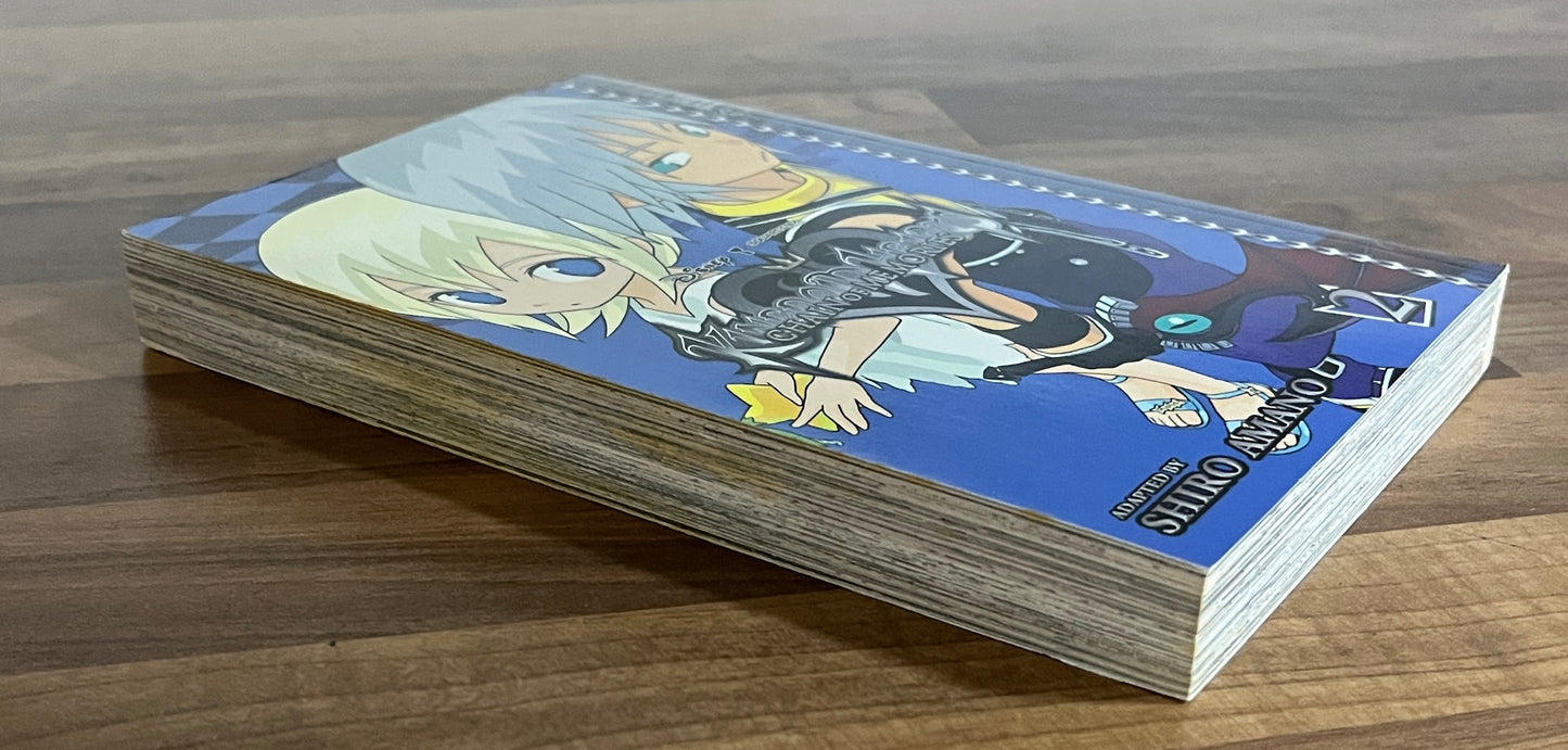 Kingdom Hearts: Chain of Memories Complete Series # 1, 2 + Slipcase Shiro Amano