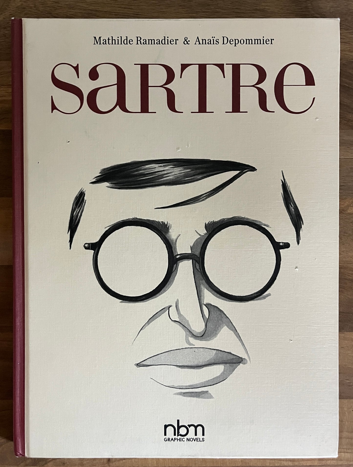 Sartre Graphic Novel - Mathilde Ramadier, Anais Depommier 1st Print, 2017 Hardcover