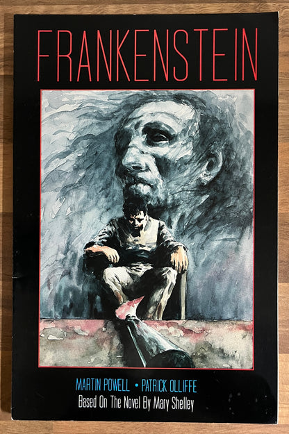 Frankenstein Graphic Novel M. Powell, P. Olliffe, Based on The Novel by Mary Shelley