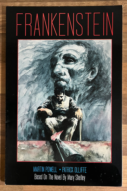 Frankenstein Graphic Novel M. Powell, P. Olliffe, Based on The Novel by Mary Shelley