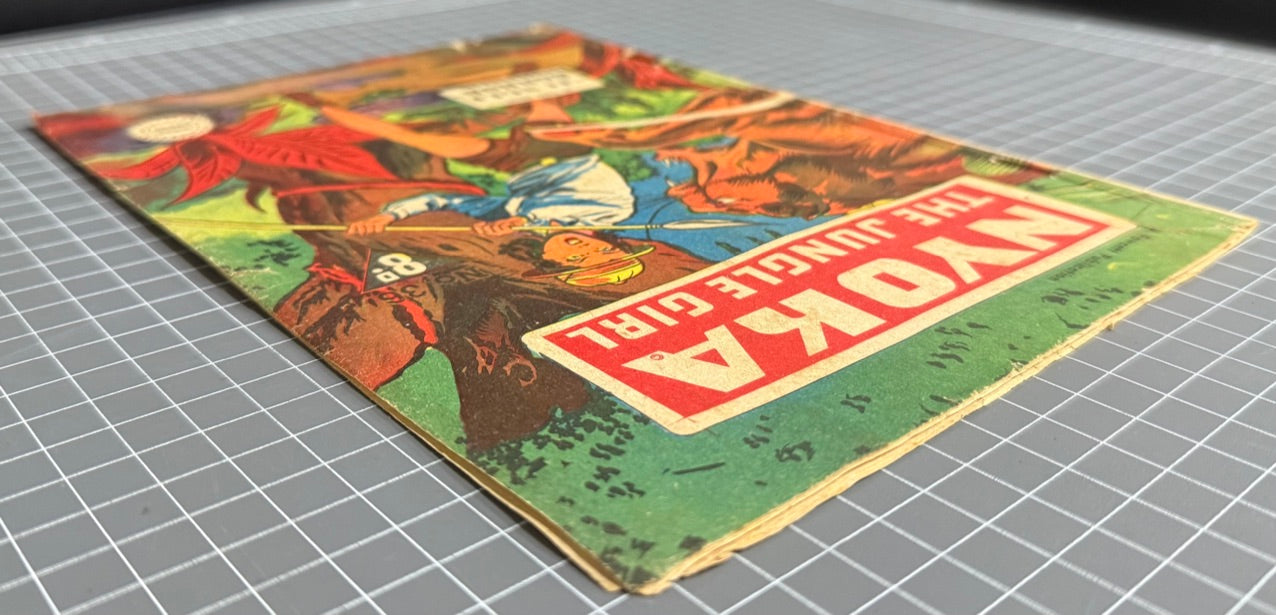 NYOKA THE JUNGLE GIRL #36 (LARRY CLELAND) AUSTRALIAN PRE-DECIMAL COMIC 1952