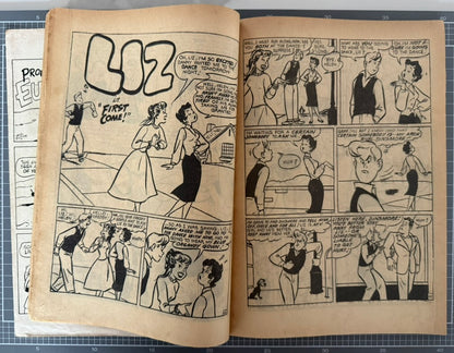 🔑 HUNDRED COMIC MONTHLY #6 [COLOUR COMICS] AUSTRALIAN DC 1957