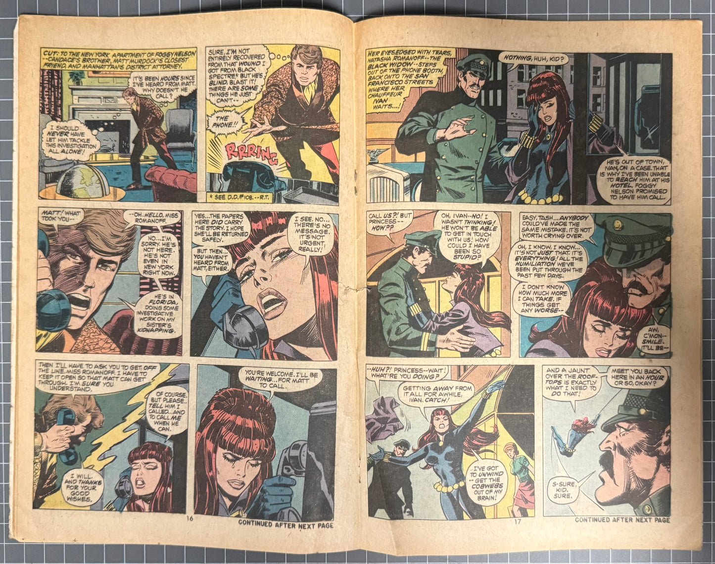 DAREDEVIL #114 [MARVEL COMICS] DIRECT 1974 GD+