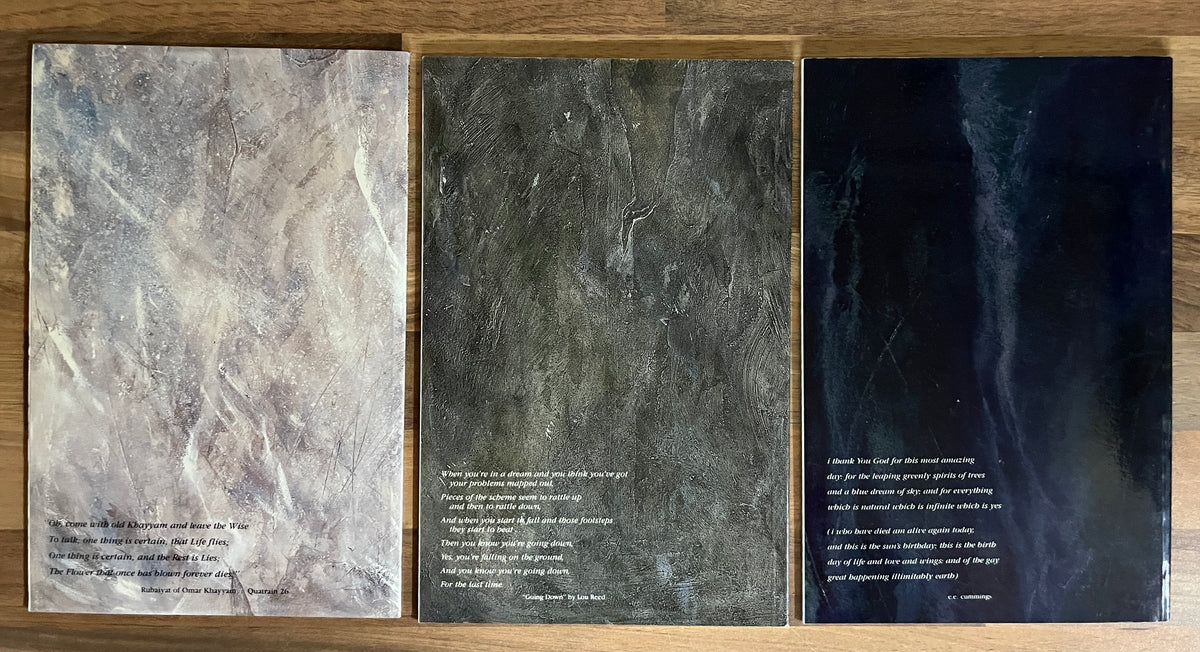 Black Orchid Books 1-3 Complete Set by Neil Gaiman & Dave McKean - First Printings
