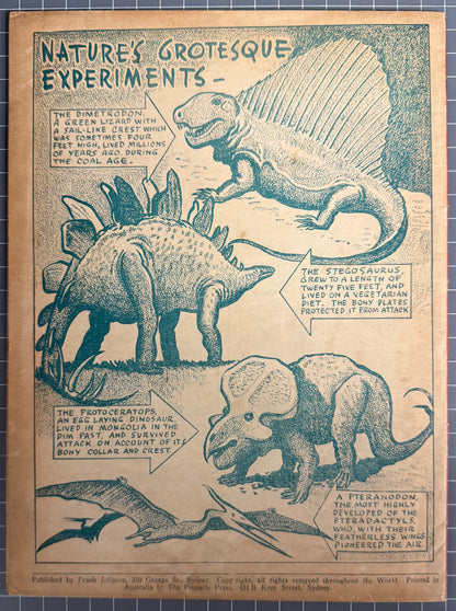 GEM COMICS #4 (FRANK JOHNSON) AUSTRALIAN PRE-DECIMAL COMIC 1947