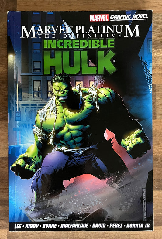 Marvel Platinum: The Definitive Incredible Hulk by Stan Lee, Marvel Graphic Novel