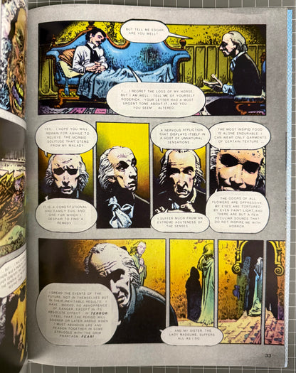 EDGAR ALLAN POE [CATALAN COMMUNICATIONS] GRAPHIC NOVEL *1ST PRINTING* 1985