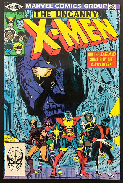 THE UNCANNY X-MEN #149 [MARVEL COMICS] DIRECT 1981 VF