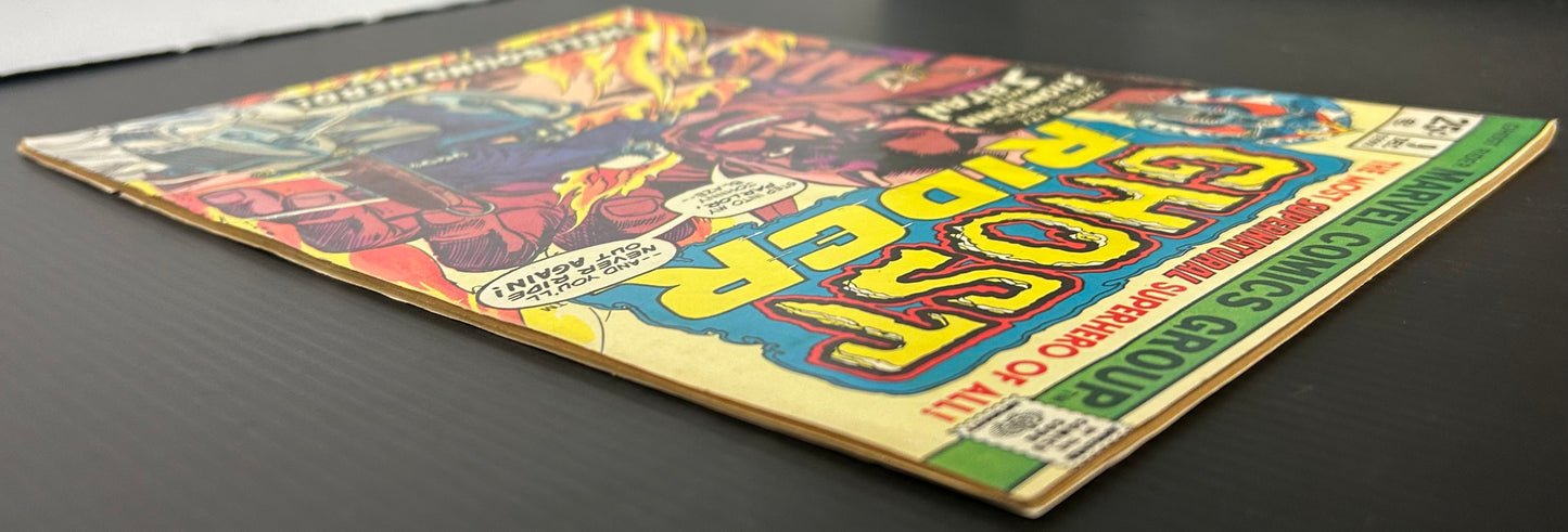 GHOST RIDER #9 [MARVEL COMICS] DIRECT 1974 FN