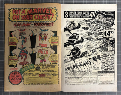 JUNGLE ACTION #16 [MARVEL COMICS] DIRECT 1975 VG+
