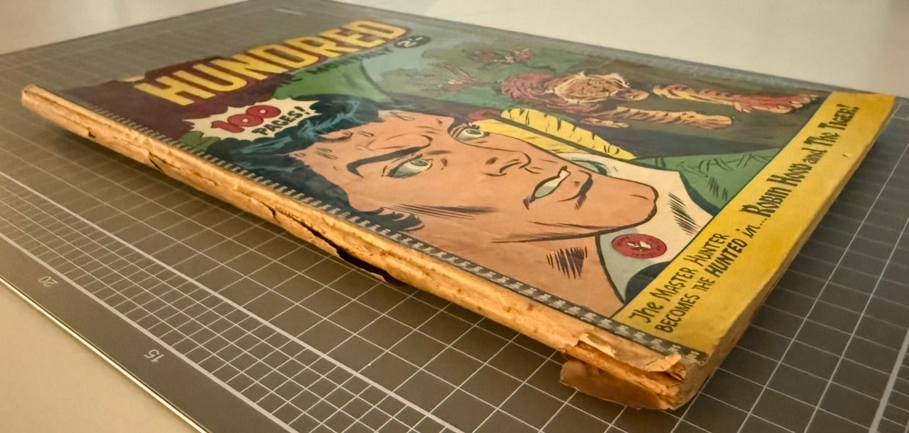🔑 HUNDRED COMIC MONTHLY #22 [COLOUR COMICS] AUSTRALIAN DC 1958