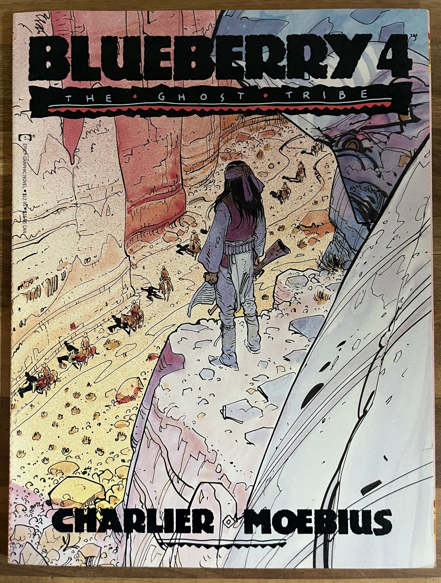 Blueberry #4 The Ghost Tribe TPB by Jean-Michel Charlier , Jean "Moebius" Giraud 1990