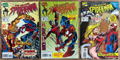 🔑 AMAZING SPIDER-MAN COMPLETE #390-397 [MARVEL COMICS] LOT 10 DIRECT HIGH GRADE