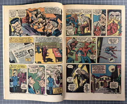 🔑 AMAZING SPIDER-MAN #140 [MARVEL COMICS] *1ST APP. GLORIA GRANT* 1975 GD+