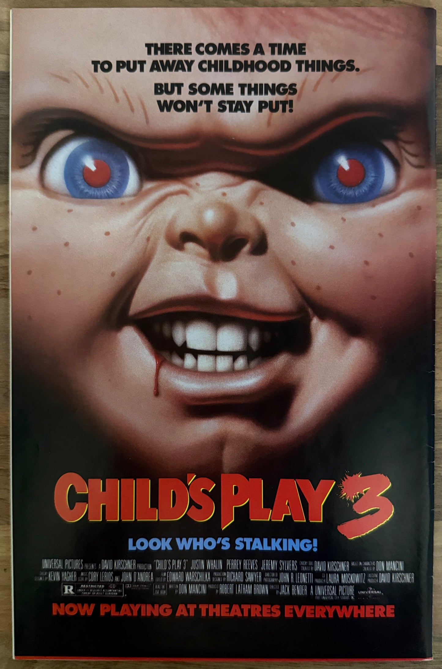 CHILD'S PLAY 3 COMPLETE SET #1, 2, 3 [INNOVATION] COMIC LOT 1992 HIGH GRADE