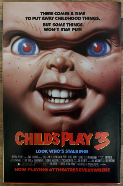 CHILD'S PLAY 3 COMPLETE SET #1, 2, 3 [INNOVATION] COMIC LOT 1992 HIGH GRADE
