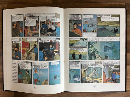Tintin and the Lake of Sharks by Herge, Hardcover, 1974, Tintin Film Book