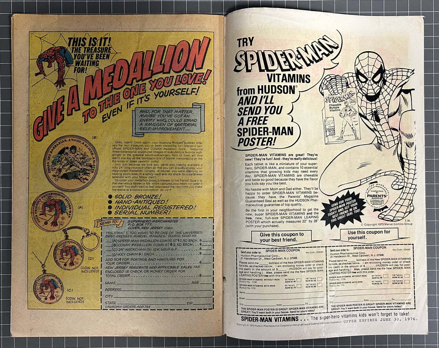 🔑 JUNGLE ACTION #19 [MARVEL COMICS] *BLACK PANTHER VS KU KLUX KLAN* 1976