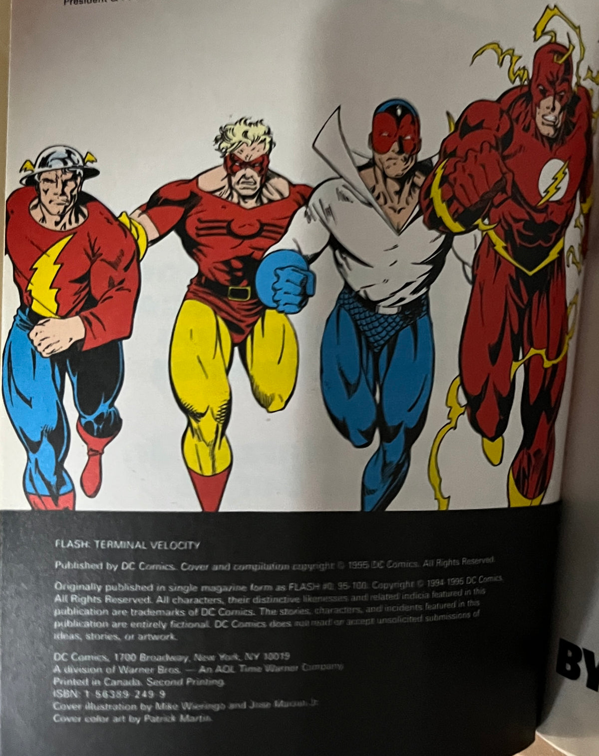 THE FLASH TERMINAL VELOCITY [DC COMICS] TPB COMIC 1995 FAIR/GOOD
