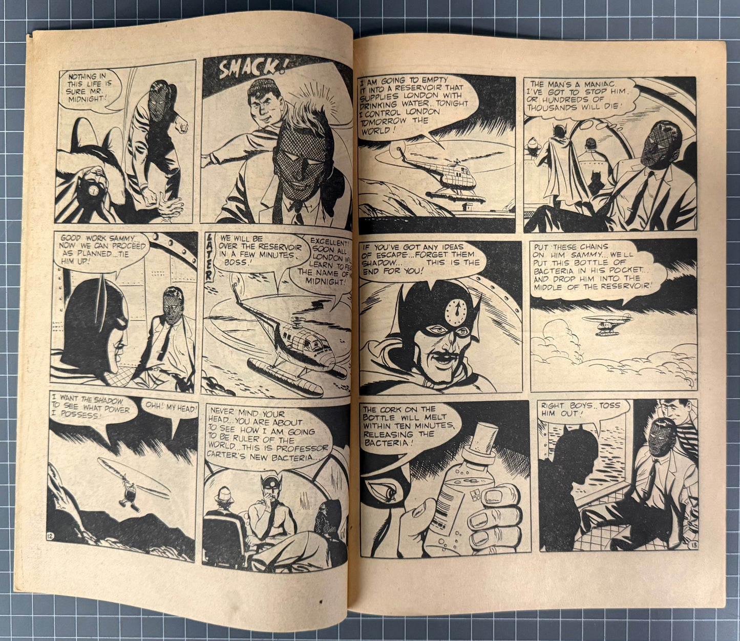 THE SHADOW #62 [FREW PUBLICATIONS] AUSTRALIAN PRE-DECIMAL COMIC 1959
