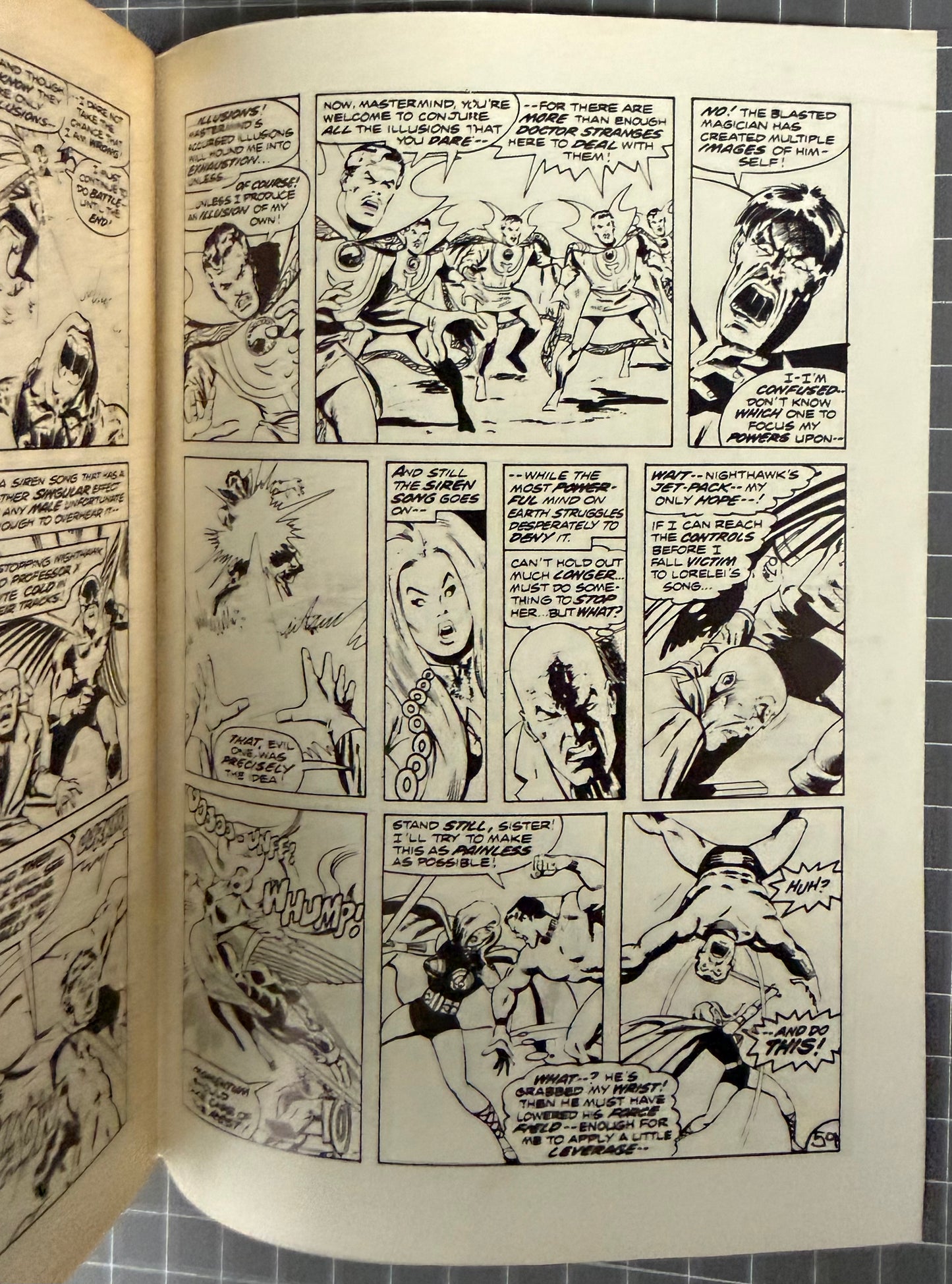 🔑 THE DEFENDERS #5 [YAFFA PUBLISHING] AUSTRALIAN MARVEL DIGEST COMIC 1981