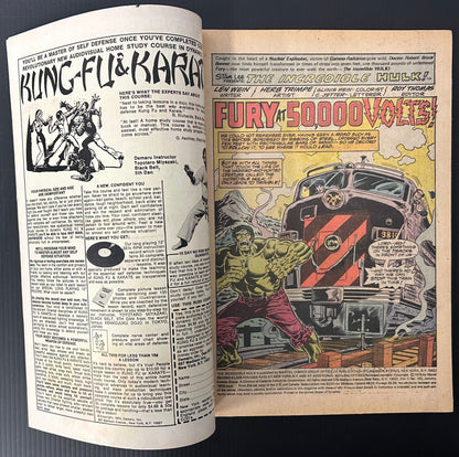 🔑 THE INCREDIBLE HULK #183 [MARVEL COMICS] DIRECT *2ND APP. ZZZAX* 1975 FN/VF