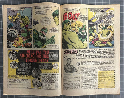THE INCREDIBLE HULK #138 [MARVEL COMICS] DIRECT 1971