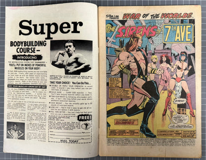 AMAZING ADVENTURES #19 [MARVEL COMICS] *WAR OF THE WORLDS* 1973 VG+