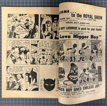 CATMAN #22 [TRICHO] AUSTRALIAN *SCARCE* PRE-DECIMAL COMIC 1963