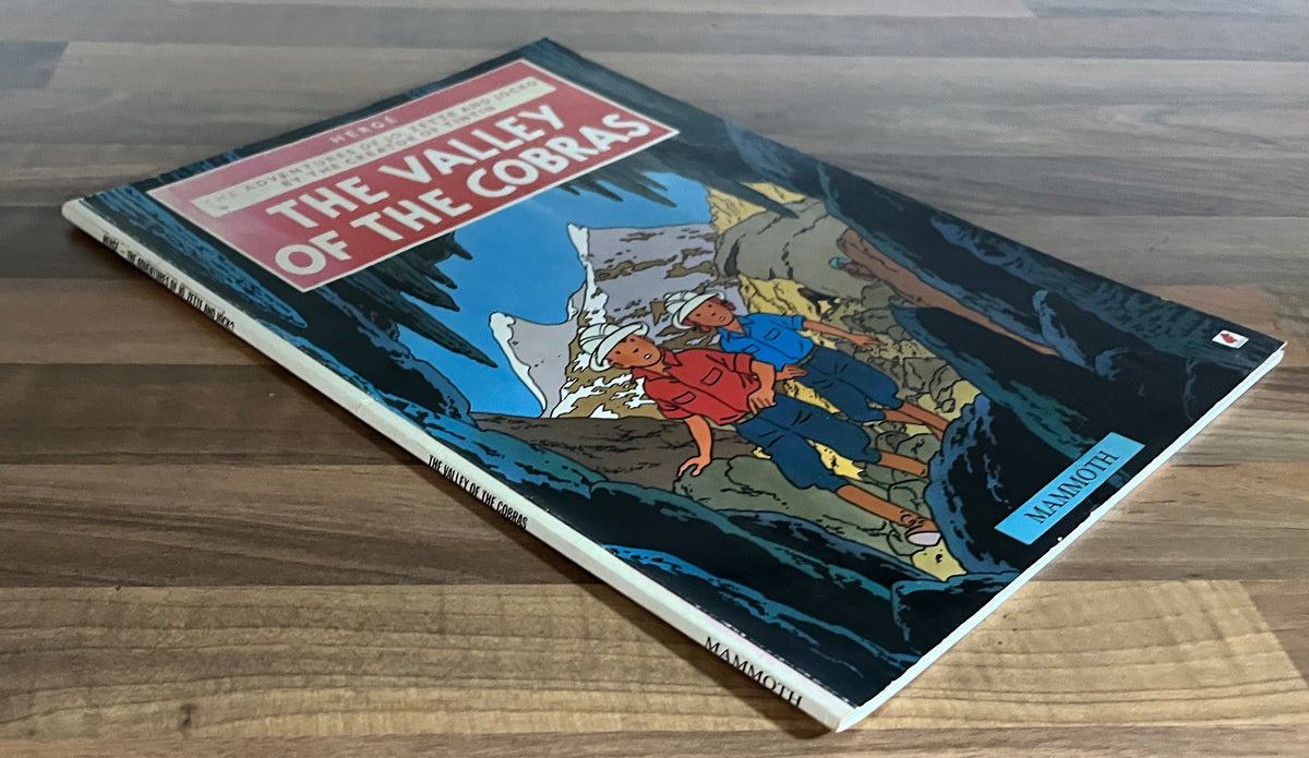 The Adventures of Jo, Zette and Jocko: The Valley of the Cobras by Herge, Mammoth, 1989