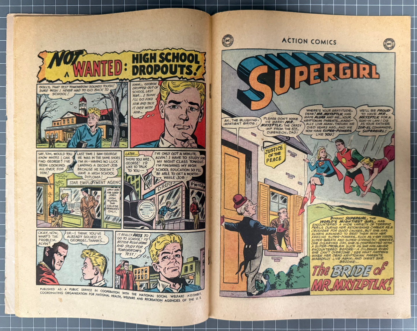 🔑 ACTION COMICS #291 [DC COMICS] 1962 GD/VG