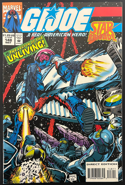 🔑 G.I. JOE: A REAL AMERICAN HERO #148 [MARVEL COMICS] DIRECT 1994